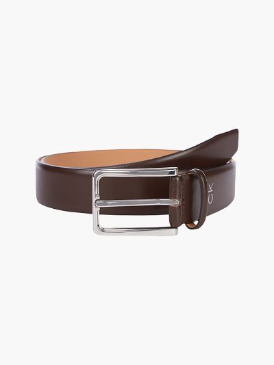Calvin Klein Táskák & Kiegészítők HU639105 | Calvin Klein Bőr Férfi Öv Sötét Barna